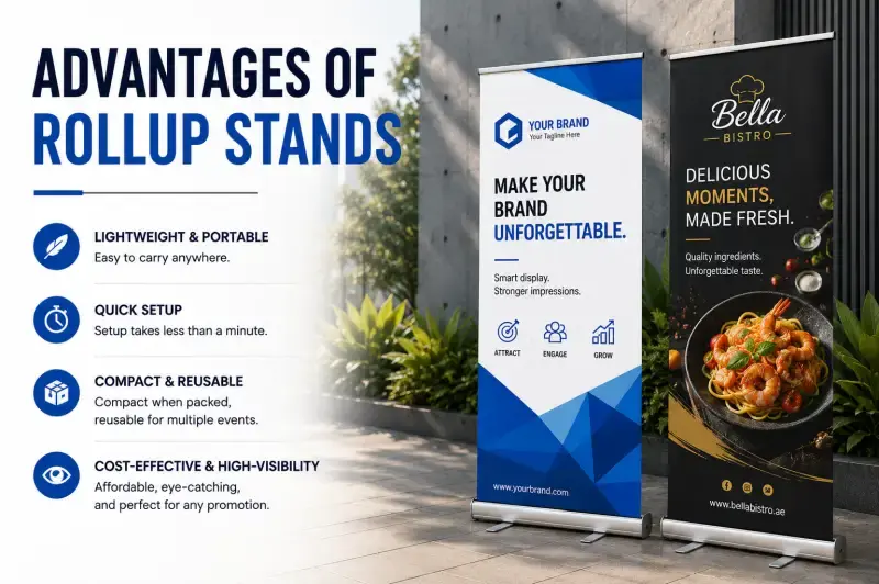 Advantages of Rollup Stands