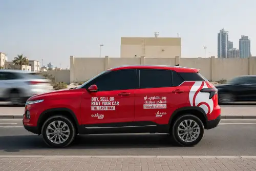 Non stop exposure with vehicle branding